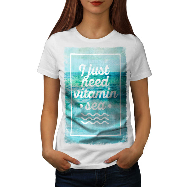 Ocean Sea Beach Womens T-Shirt