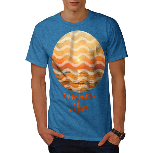 Hot Summer Vibes Mens T-Shirt