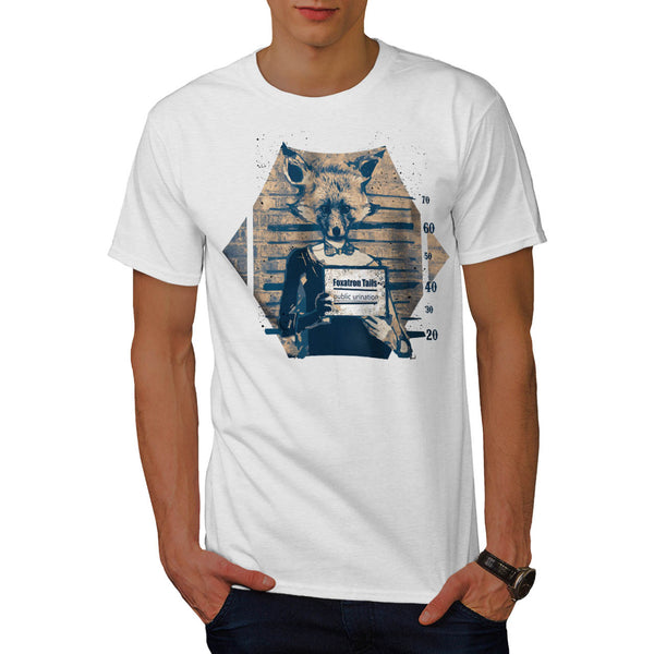 Criminal Fox Crime Mens T-Shirt