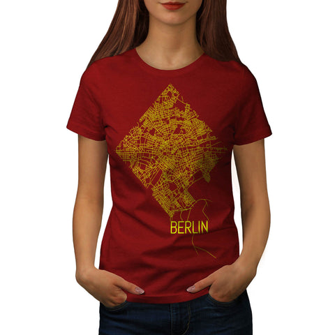Germany City Berlin Womens T-Shirt