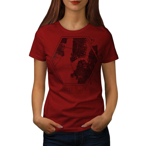 New York City USA Womens T-Shirt