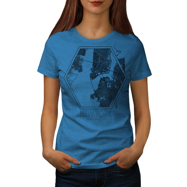 New York City USA Womens T-Shirt