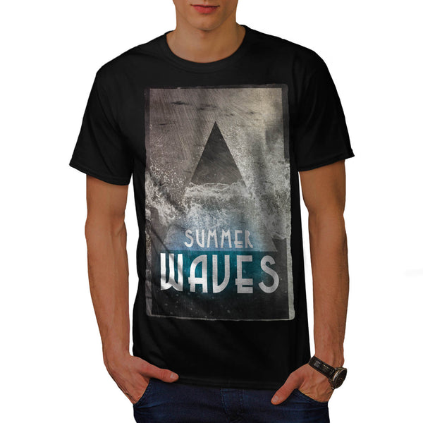 Summer Time Waves Mens T-Shirt