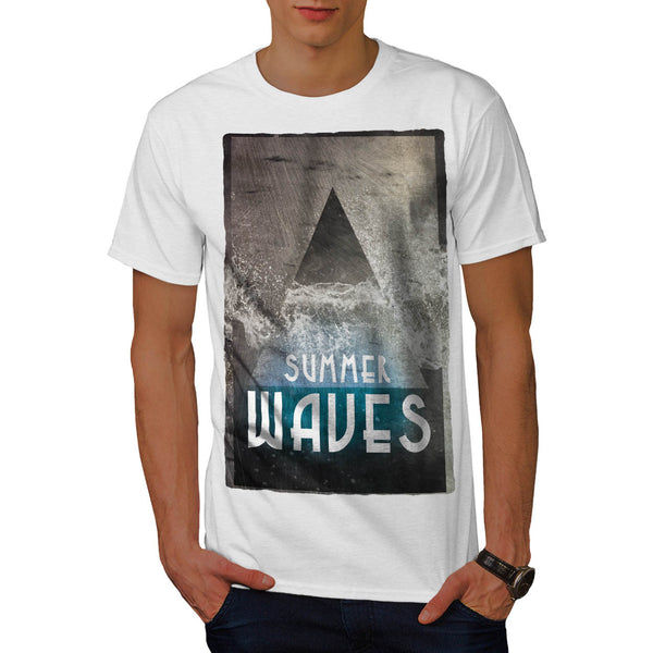 Summer Time Waves Mens T-Shirt