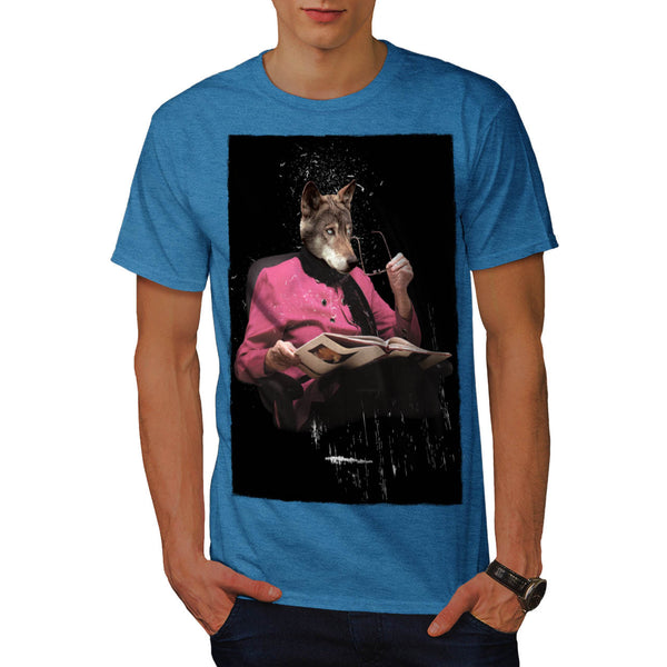 Wolf Head Grandmother Mens T-Shirt
