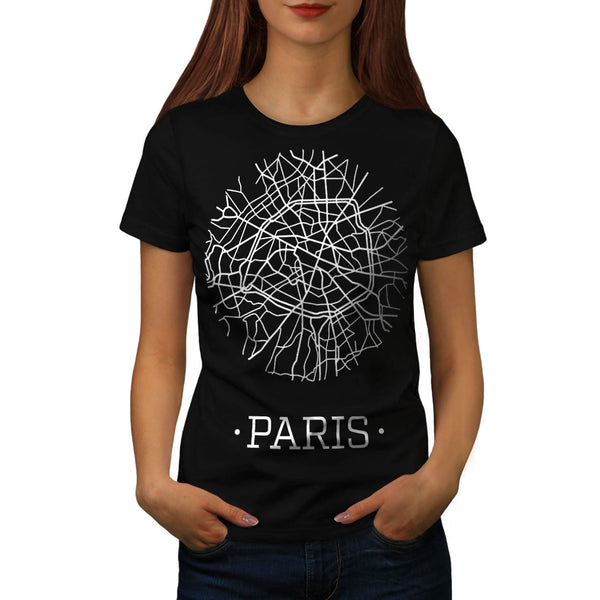France Paris City Womens T-Shirt