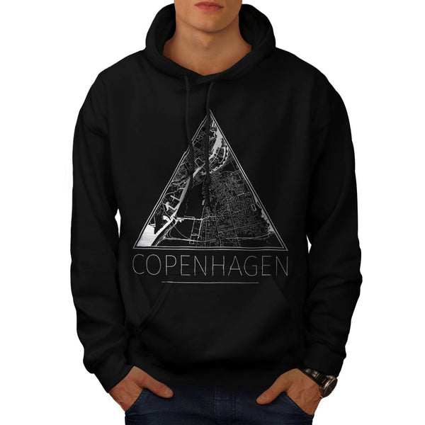 Denmark Copenhagen Mens Hoodie