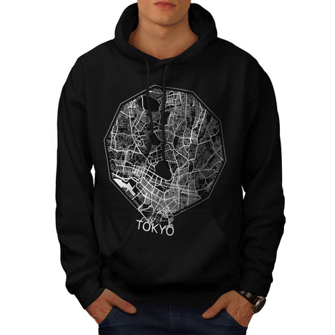 Japan City Tokyo Mens Hoodie