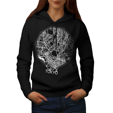 Japan City Tokyo Womens Hoodie