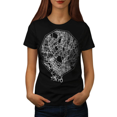 Japan City Tokyo Womens T-Shirt