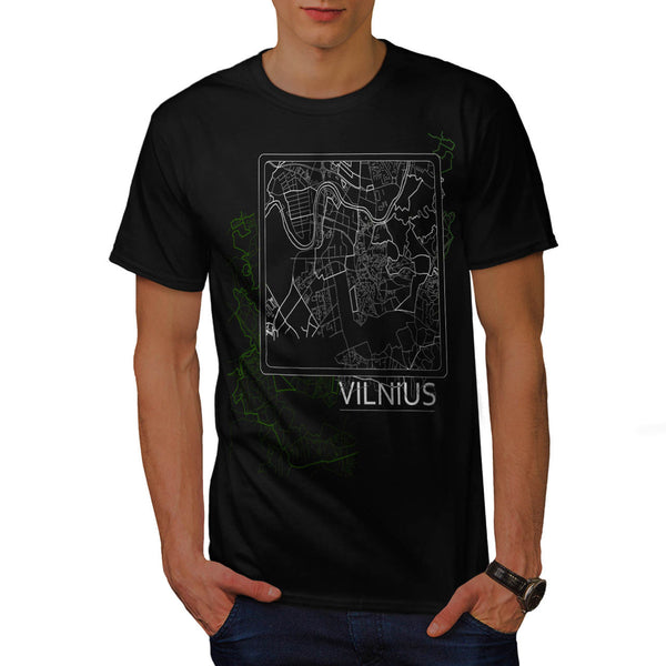 Lithuania Vilnius Mens T-Shirt