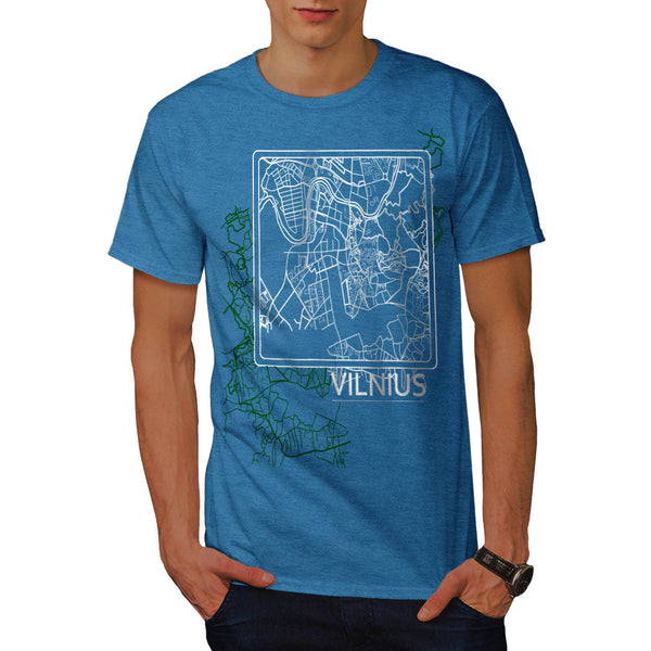 Lithuania Vilnius Mens T-Shirt