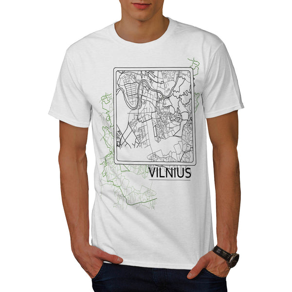 Lithuania Vilnius Mens T-Shirt