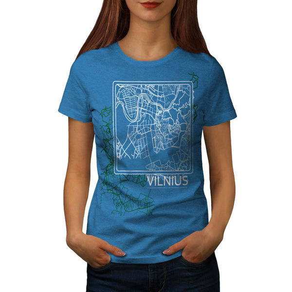 Lithuania Vilnius Womens T-Shirt
