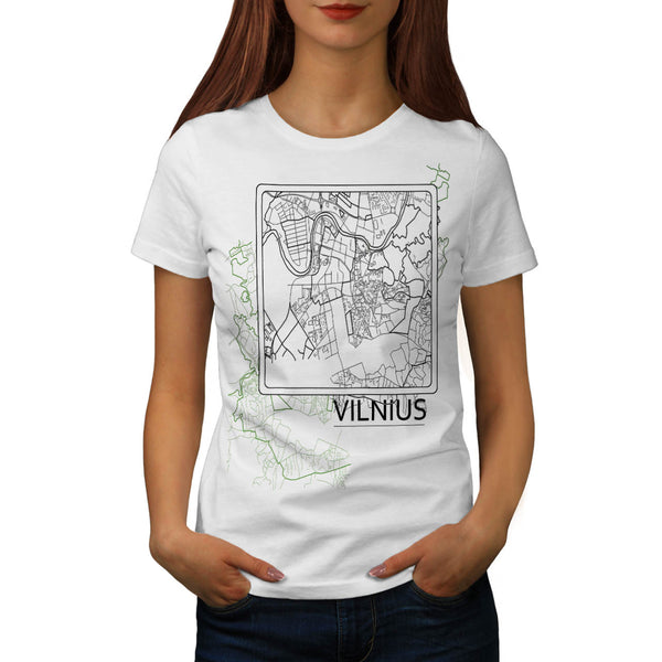 Lithuania Vilnius Womens T-Shirt