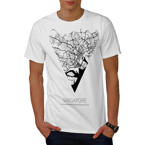 Asia City Singapore Mens T-Shirt