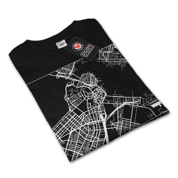 America City Boston Mens Long Sleeve T-Shirt