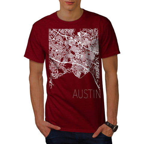 America Texas Austin Mens T-Shirt