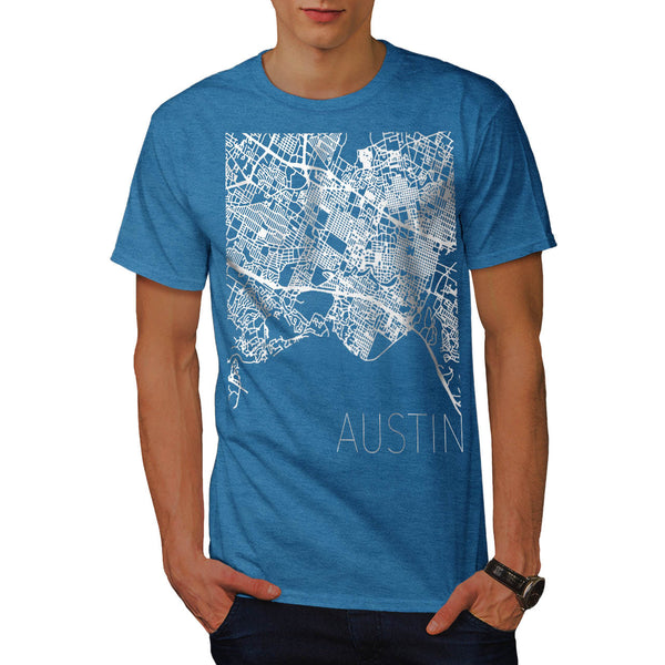 America Texas Austin Mens T-Shirt