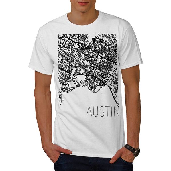 America Texas Austin Mens T-Shirt