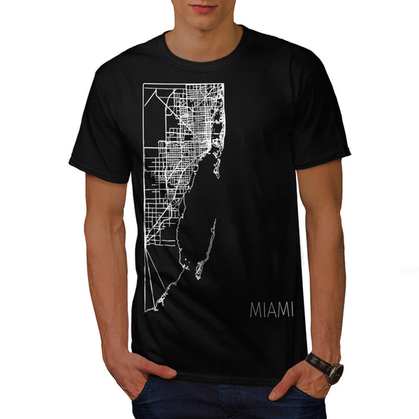 America Miami City Mens T-Shirt