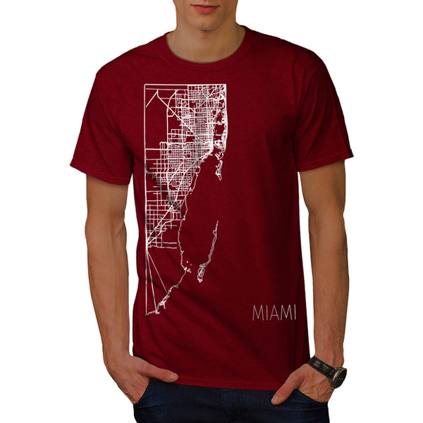 America Miami City Mens T-Shirt