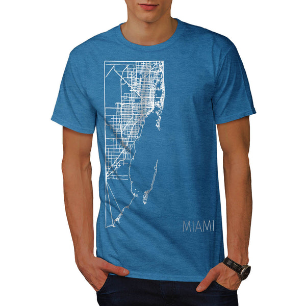 America Miami City Mens T-Shirt