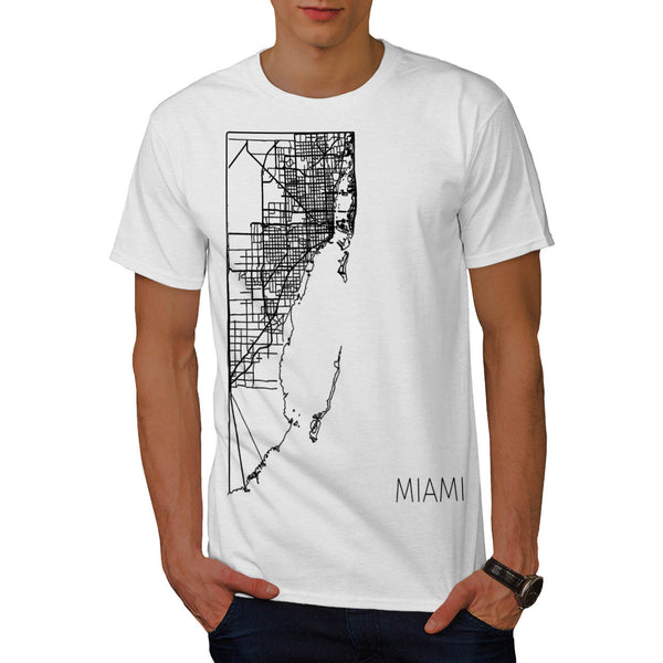 America Miami City Mens T-Shirt