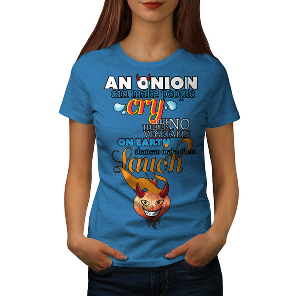 Onion People Cry Womens T-Shirt