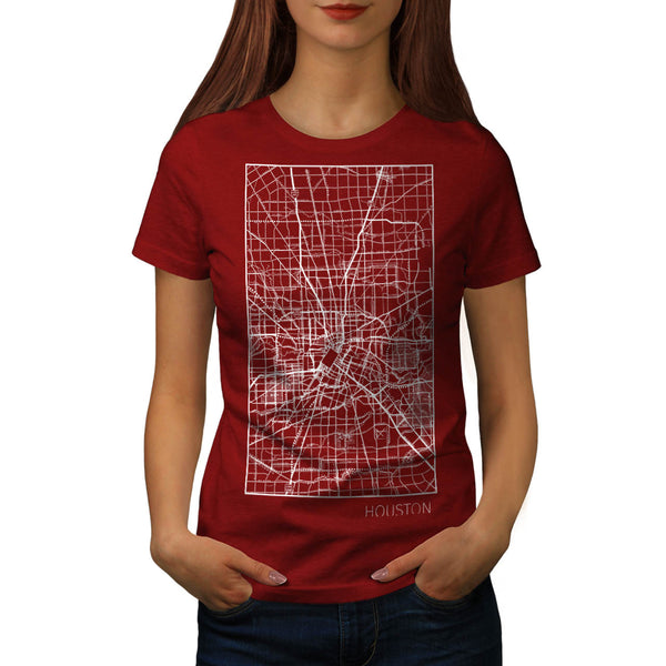 America City Houston Womens T-Shirt