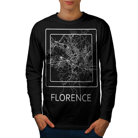 Italy City Florence Mens Long Sleeve T-Shirt