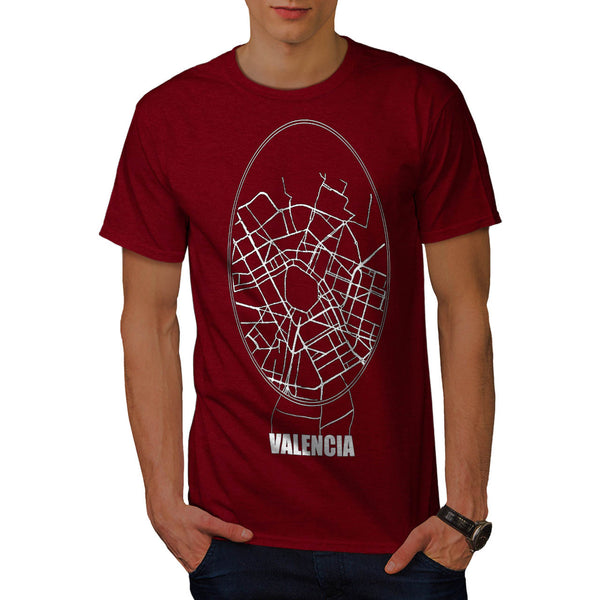 Spain City Valencia Mens T-Shirt