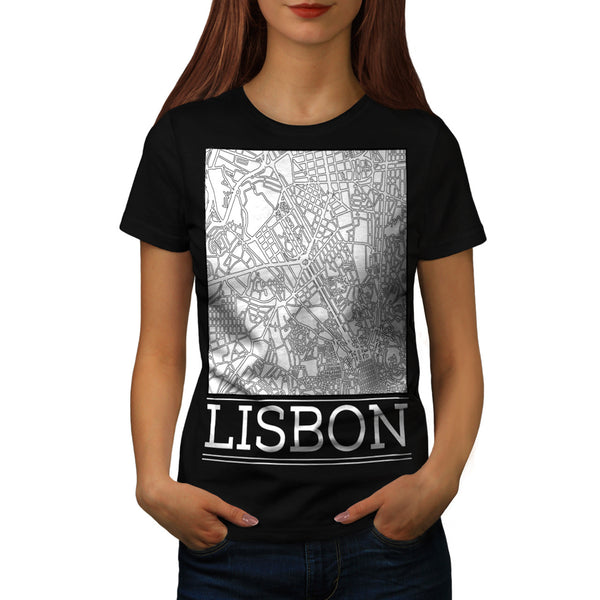 Portugal City Lisbon Womens T-Shirt