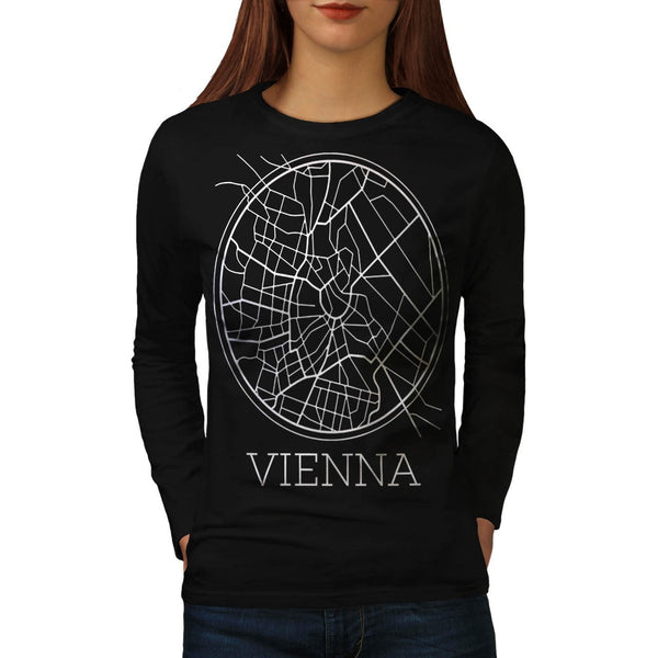 Austria City Vienna Womens Long Sleeve T-Shirt