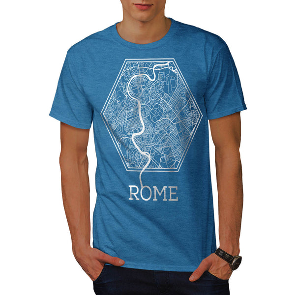 Italy Big City Rome Mens T-Shirt