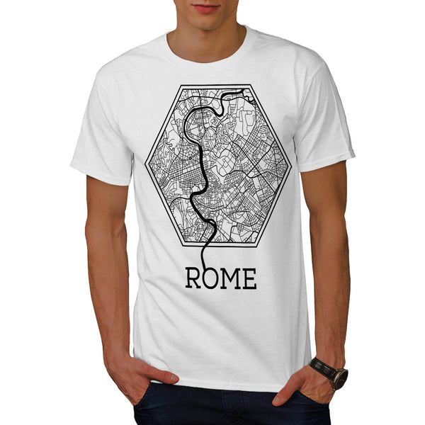 Italy Big City Rome Mens T-Shirt