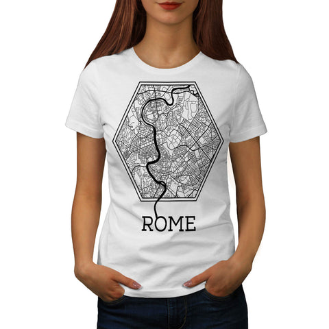 Italy Big City Rome Womens T-Shirt