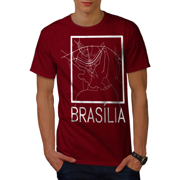 Brazil Town Brasilia Mens T-Shirt