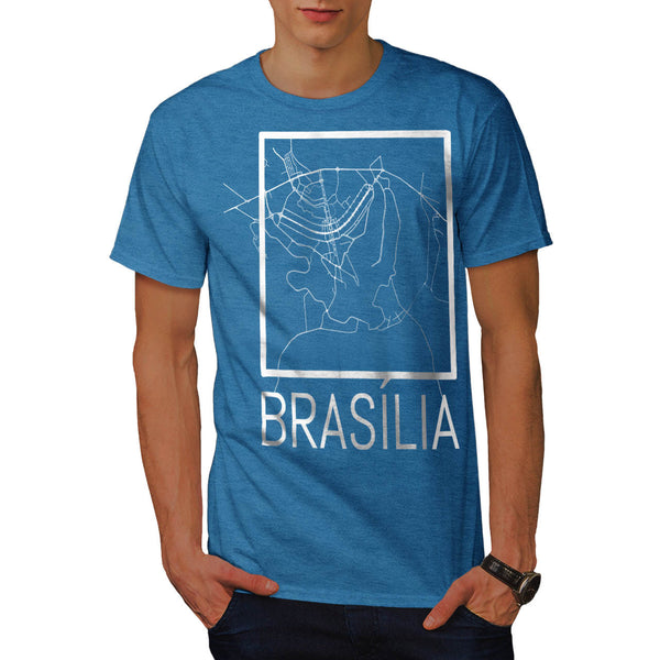 Brazil Town Brasilia Mens T-Shirt