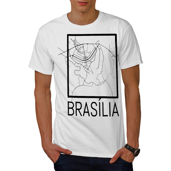 Brazil Town Brasilia Mens T-Shirt