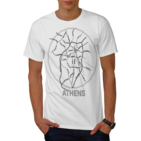 Greece City Athens Mens T-Shirt