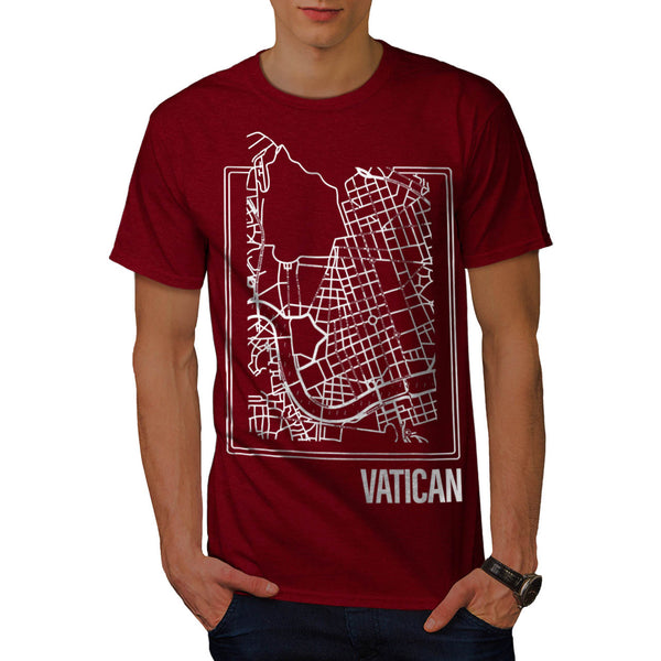 Europe City Vatican Mens T-Shirt