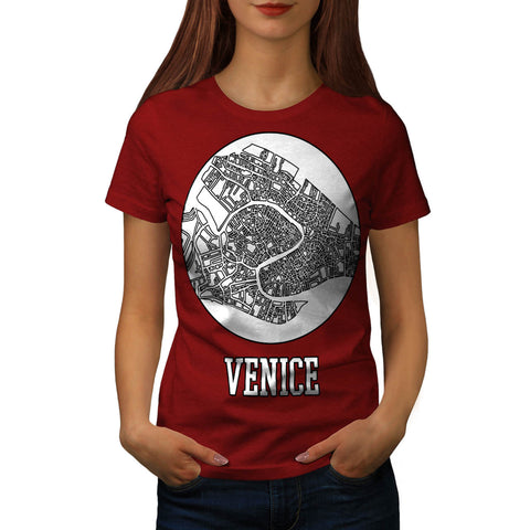 Italy City Venice Womens T-Shirt