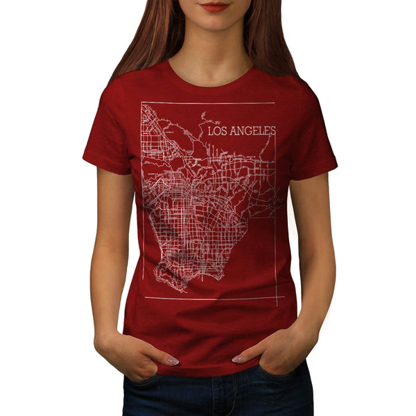 America Los Angeles Womens T-Shirt