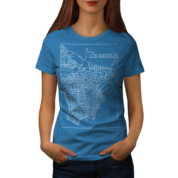 America Los Angeles Womens T-Shirt