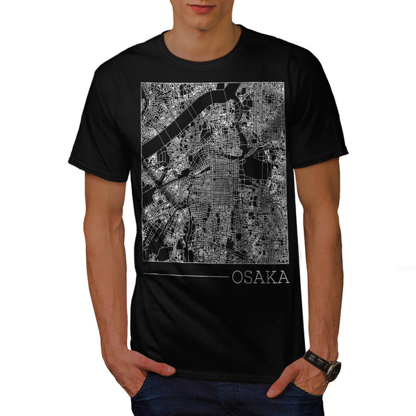 Japan Big City Osaka Mens T-Shirt