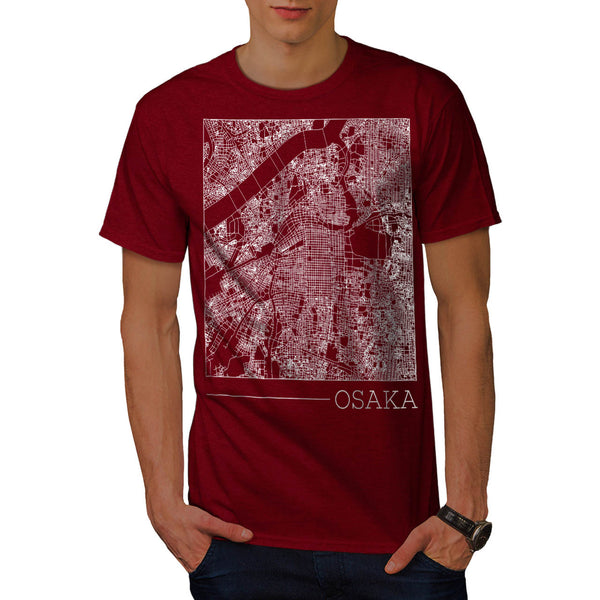 Japan Big City Osaka Mens T-Shirt