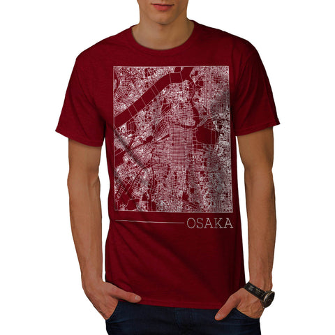 Japan Big City Osaka Mens T-Shirt