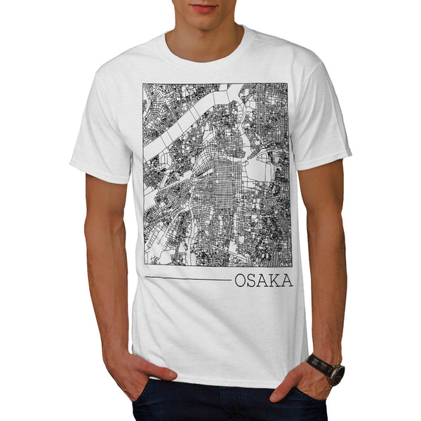 Japan Big City Osaka Mens T-Shirt