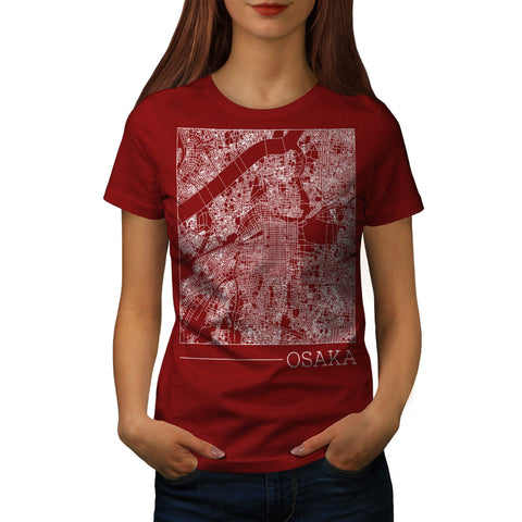 Japan Big City Osaka Womens T-Shirt